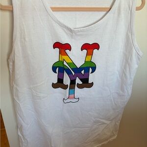 New York Mets Pride Tank Top in XL